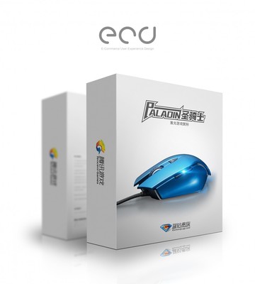 腾讯游戏蓝钻鼠标包装与软件设计 融合美学与功能性的游戏体验升级